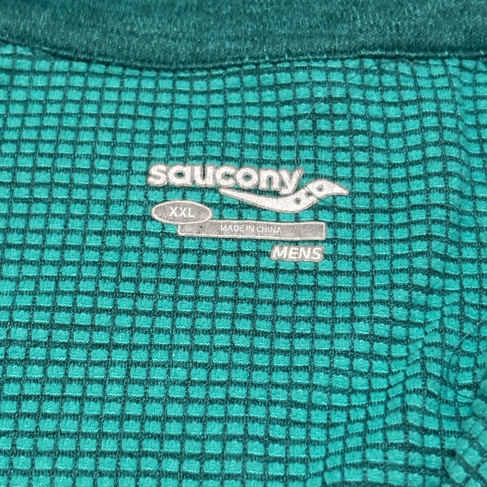 Saucony Men’s Quarter Zip Athletic Long Sleeve Shirt XXL - Picture 5 of 8